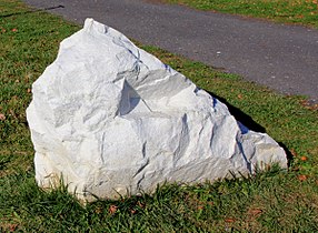 Marble from central Bohemia, Czech Republic
