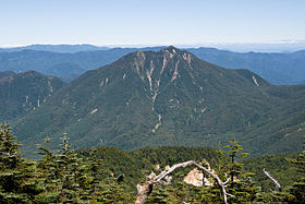 Uitzicht vanaf de berg Tarō