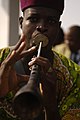 Image 4A musician plays traditional African music during the closing ceremony of French RECAMP-concept (reinforcement of African peacekeeping capacities) in Douala, November 23, 2006 (from Culture of Cameroon)