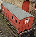 On the town railway, goods yard storage siding