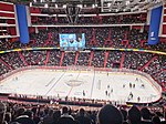 NHL-match mellan Tampa Bay Lightning mot Buffalo Sabres i Globen 2019.
