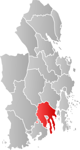 Sandar within Vestfold