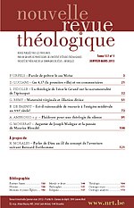 Vignette pour Nouvelle Revue théologique