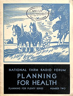 <i>National Farm Radio Forum</i> Canadian radio program