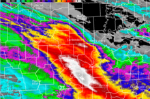 National Weather Service Rainfall map for July 2023 Kentucky floods.png