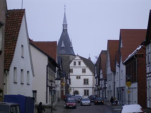 Nieheim Rathaus Kirche