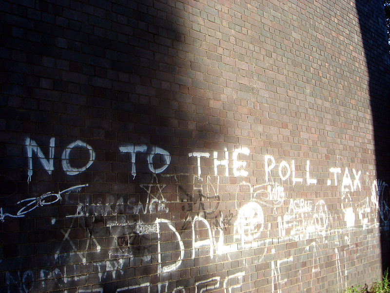 File:No to the Poll Tax grafitti.jpg