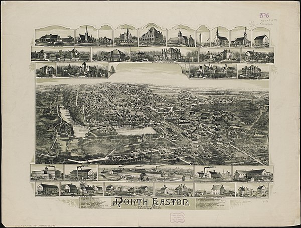 North Easton in 1891