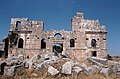 Northwest monastery, Deir Sem'an (دير سمعان), Syria - West façade of church - Dumbarton Oaks - PHBZ024 2016 5828.jpg