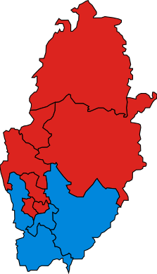 NottinghamshireParliamentaryConstituency1964and1970Results.svg