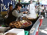 Oden-Stand, Kyōto-Süd 2007