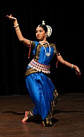 Performing Odissi, a classical dance from Odisha