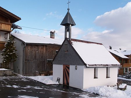 Ofterschwang Tiefenberg Kapelle v SW