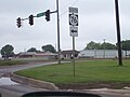 SH-19 at SH-76 southbound in Lindsay