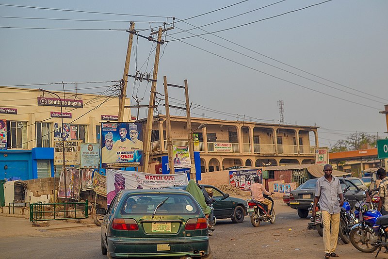 File:Okene, Kogi state street.jpg