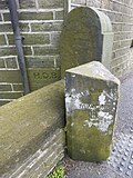 Thumbnail for File:Old Boundary Marker by the B6108, Huddersfield Road, Meltham - geograph.org.uk - 6049458.jpg