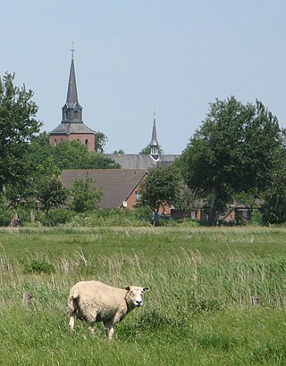 <span class="mw-page-title-main">Oldenswort</span> Municipality in Schleswig-Holstein, Germany