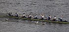 Oxford men's crew celebrating victory