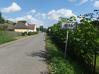 Silnice II/644 v Pěčíkově