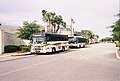Pasco County buses at Gulf View Square Mall.