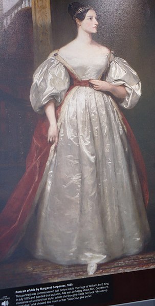 File:Painting of Ada, countess of Lovelace, at the Computer History Museum.JPG