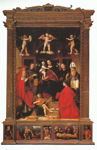 El retablo de Raimondi, también conocido como de San Girolamo