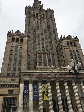 Palace of Culture and Science in Warsaw