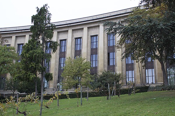 The Palais de Chaillot, 16th arrondissement.