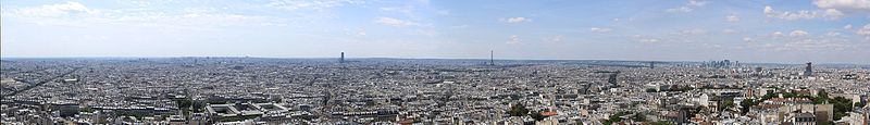 File:Panorama of Paris from the Sacré-Cœur Basilica.jpg