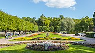 Jardines del parque.