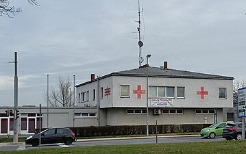 Rot-Kreuz Station in Schwechat