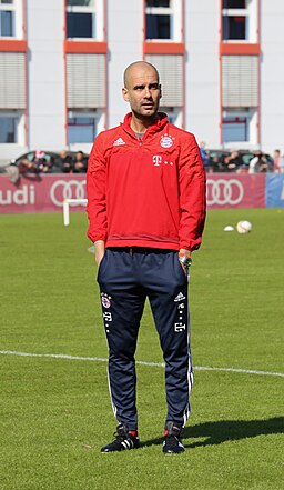 Pep Guardiola Training FC Bayern München-9