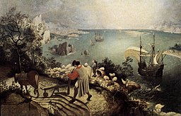 Pieter Bruegel the Elder - Landscape with the Fall of Icarus - WGA03321