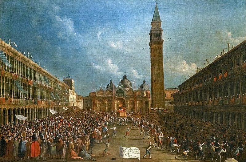 File:Pinacoteca Querini Stampalia - Il giro della Piazza del doge in pozzetto - Gabriele Bella.jpg