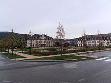 Ancienne place d’Arme aménagée.