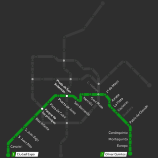 <span class="mw-page-title-main">Seville Metro line 1</span>