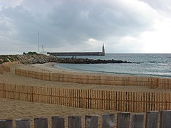 Español: Playa Chica (Mar Mediterráneo).