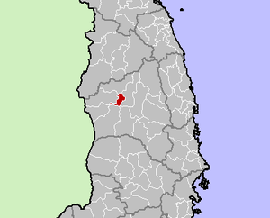 Location in گیا لائی صوبہ