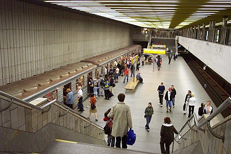 Praha, Smíchovské nádraží, metro