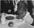 Thumbnail for File:Praying Before School Lunch, 1936.gif