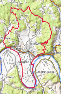 Topográfiai térkép.
