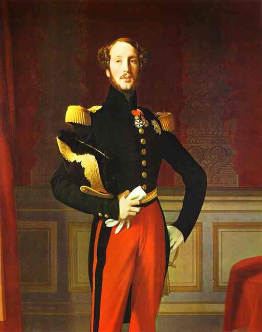 Prince Ferdinand Philippe, Duke of Orléans by Ingres, 1832