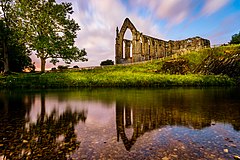 Priory of St Mary, north and north-west façades, Bolton Abbey.jpg