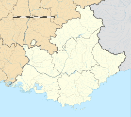 Saint-Jeannet is located in Provence-Alpes-Côte d'Azur