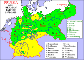 Prussia in the German Empire, 1871-1918 Prussiamap.gif