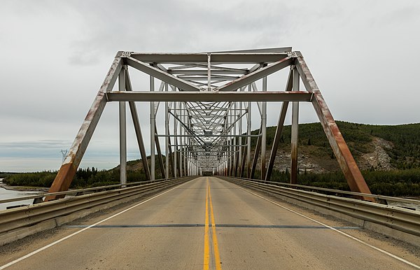 Bridge over the Tanana River in Nenana.