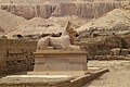 Luxor, Egypt: en:Ramesseum, mortuary temple of king en:Ramesses II