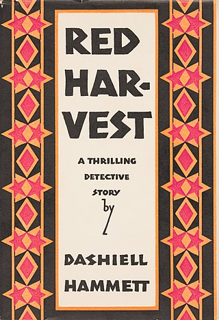 <i>Red Harvest</i> 1929 novel by Dashiell Hammett