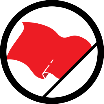 File:Red flag left.svg