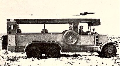 Renault Type OX, Omnibus-Ausführung für die Sahara